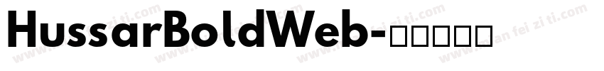 HussarBoldWeb字体转换
