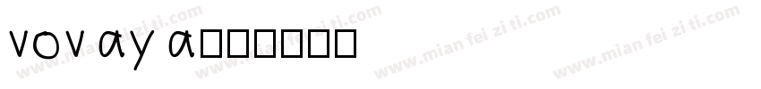 vovaya字体转换