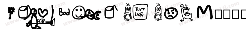 HYGangYiTiFEW字体转换