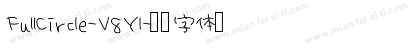 FullCircle-V8Yl字体转换