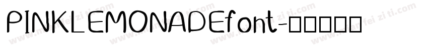 PINKLEMONADEfont字体转换