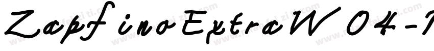 ZapfinoExtraW04-Reg字体转换