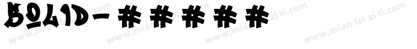 solid字体转换