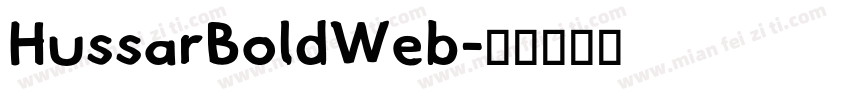 HussarBoldWeb字体转换