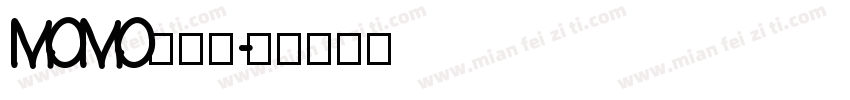 MOMO优皮体字体转换
