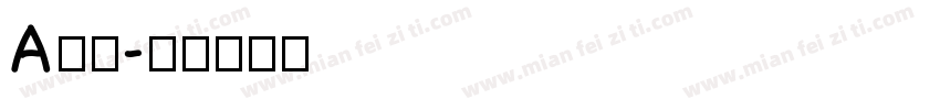 A波点字体转换