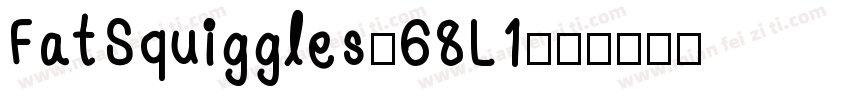 FatSquiggles-68L1字体转换
