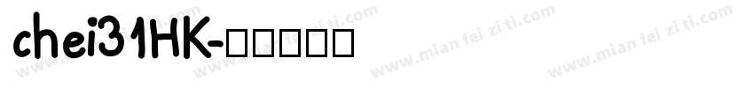 chei31HK字体转换