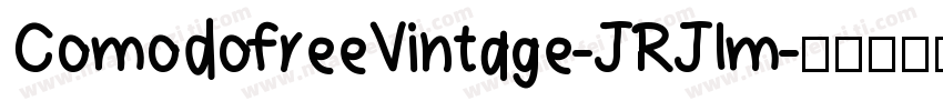 ComodofreeVintage-JRJlm字体转换