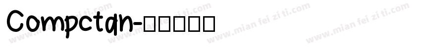 Compctan字体转换