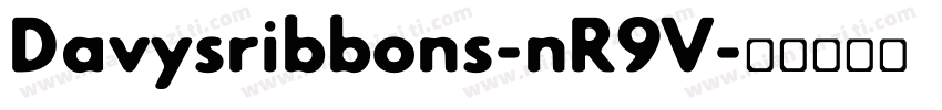 Davysribbons-nR9V字体转换