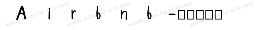 Airbnb字体转换