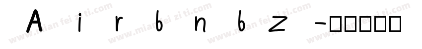Airbnbz字体转换
