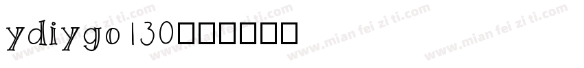 ydiygo130字体转换