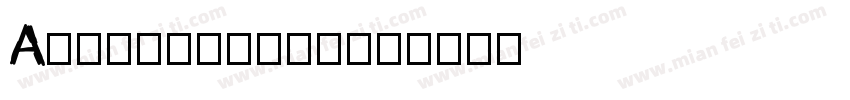 Amsterdamer字体转换