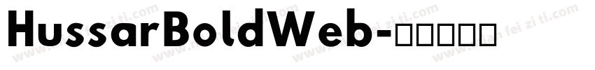 HussarBoldWeb字体转换