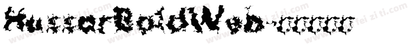 HussarBoldWeb字体转换
