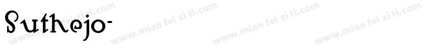 Suthejo字体转换