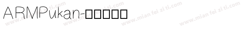 ARMPukan字体转换