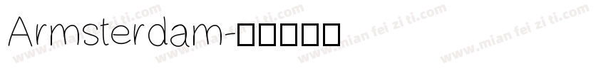 Armsterdam字体转换