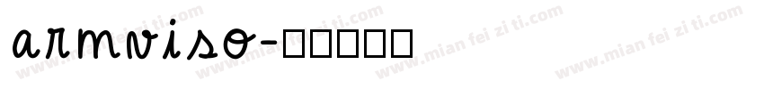 armviso字体转换