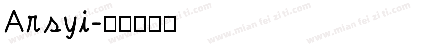 Arsyi字体转换
