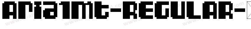 Aria1mt-REGULAR字体转换