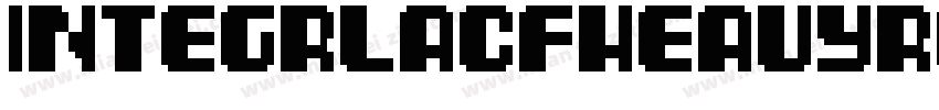INTEGRLACFHEAVYREGULAR字体转换