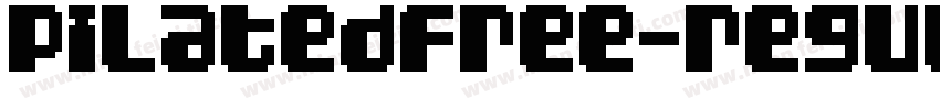PilatedFree-regular字体转换