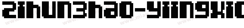 zihun3hao-yiingxiongheiti-regular字体转换