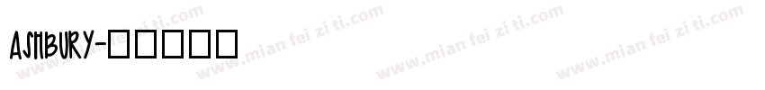 Ashbury字体转换