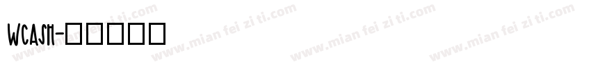 wcash字体转换