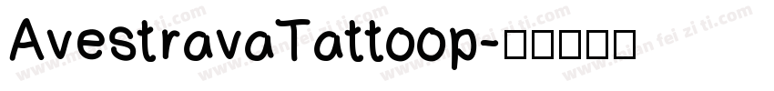 AvestravaTattoop字体转换