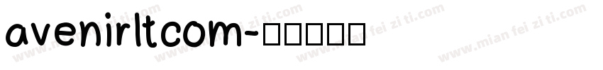 avenirltcom字体转换