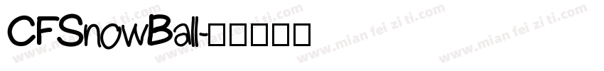 CFSnowBall字体转换