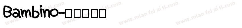 Bambino字体转换