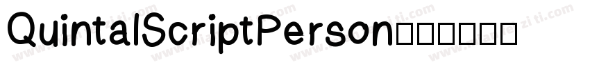 QuintalScriptPerson字体转换