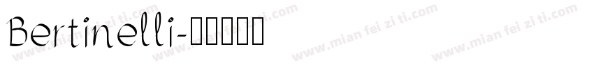 Bertinelli字体转换