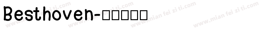 Besthoven字体转换