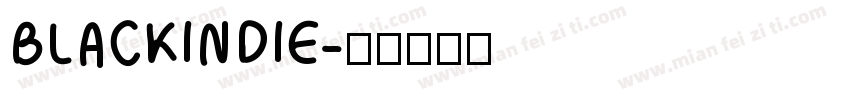 BLACKINDIE字体转换