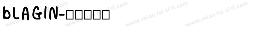 bLAGIN字体转换