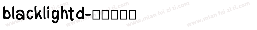 blacklightd字体转换