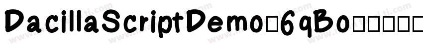 DacillaScriptDemo-6qBo字体转换