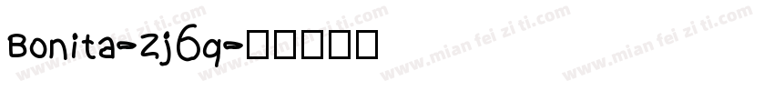 Bonita-Zj6q字体转换