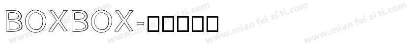 BOXBOX字体转换