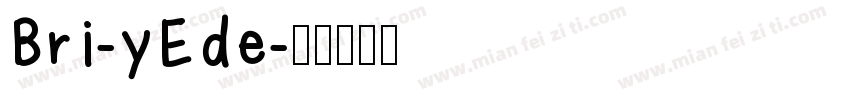Bri-yEde字体转换