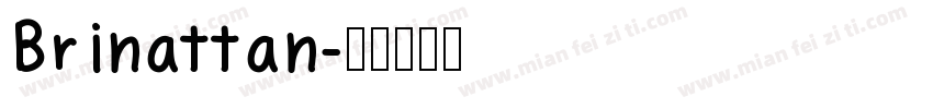 Brinattan字体转换