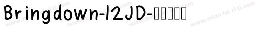 Bringdown-l2JD字体转换