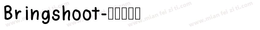 Bringshoot字体转换