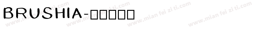 BRUSHIA字体转换